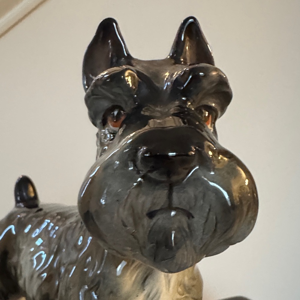 Vintage Shafford Japan Schnauzer Figurine Model #160 - Picture 8 of 12